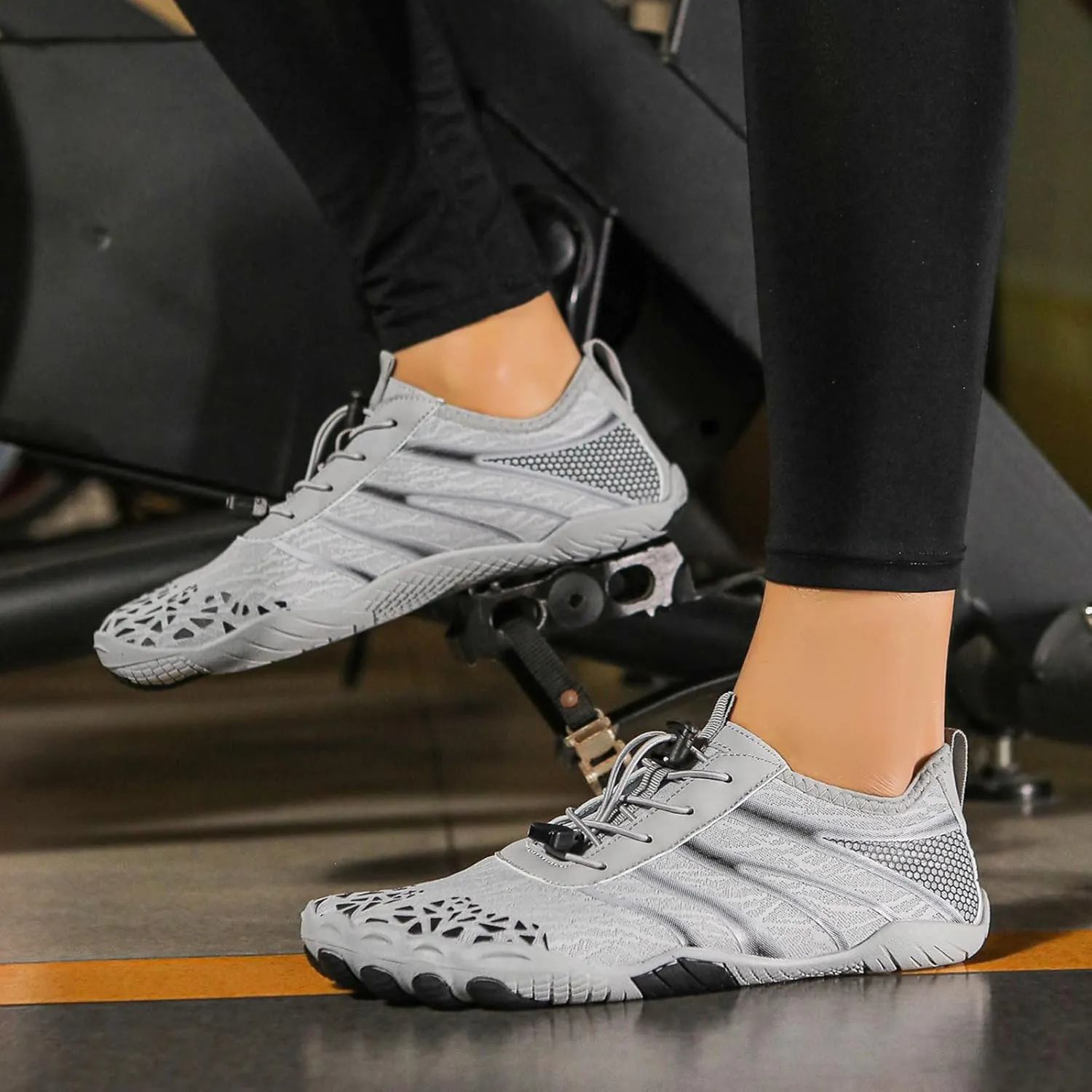 Pro Hike Barefoot Shoes for Women Men Footwear Barefoot Shoes with Wide Toe Box, Healthy & Non-Slip Breathable Athletic Beach Swim Trail Running Hiking Shoes