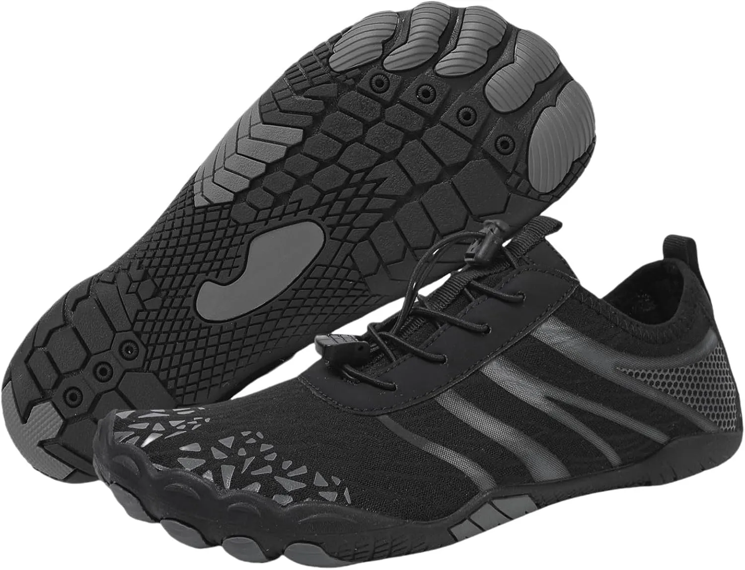 Pro Hike Barefoot Shoes for Women Men Footwear Barefoot Shoes with Wide Toe Box, Healthy & Non-Slip Breathable Athletic Beach Swim Trail Running Hiking Shoes