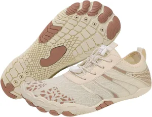 Pro Hike Barefoot Shoes for Women Men Footwear Barefoot Shoes with Wide Toe Box, Healthy & Non-Slip Breathable Athletic Beach Swim Trail Running Hiking Shoes