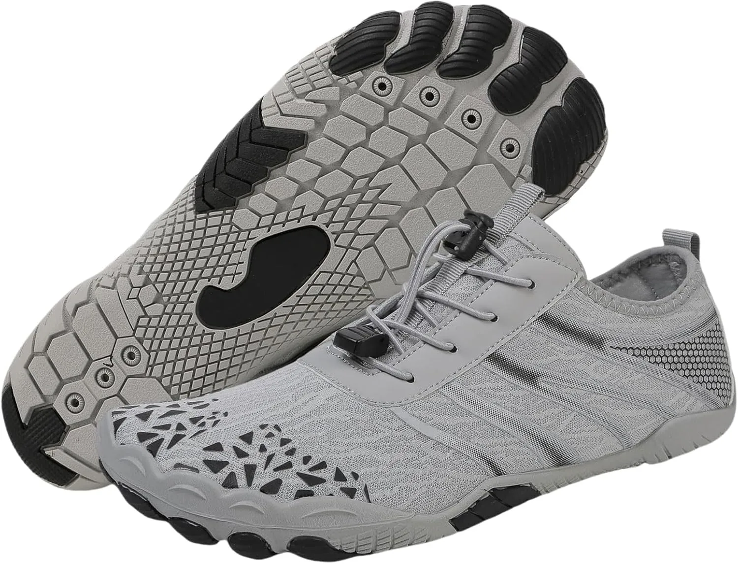 Pro Hike Barefoot Shoes for Women Men Footwear Barefoot Shoes with Wide Toe Box, Healthy & Non-Slip Breathable Athletic Beach Swim Trail Running Hiking Shoes