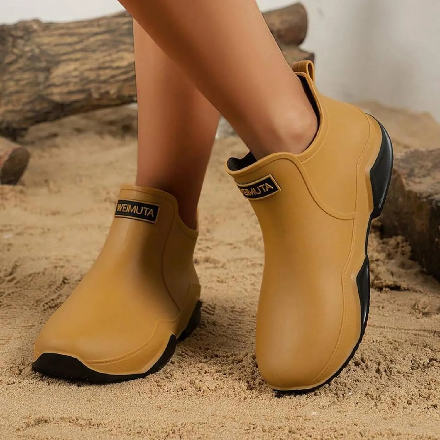 Rain Boots for Women Men Waterproof Non Slip Rain Boots Garden Shoes Outdoor Work Boot for Hunting Gardening Farming