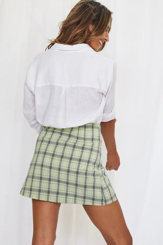 Redemption Mini Skirt Green