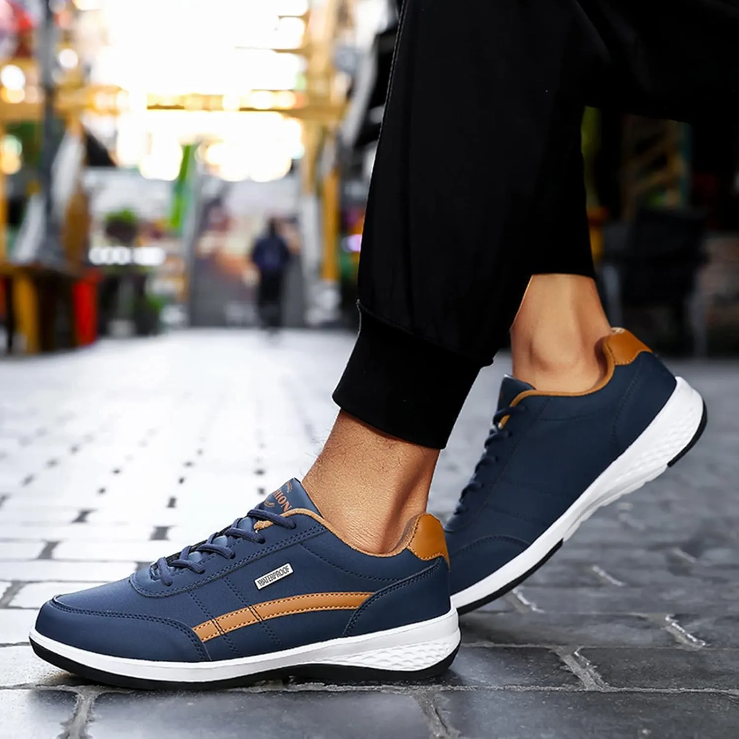 Running Shoes for Men Tennis Athletic Sneakers Outdoor Non Slip Casual Lightweight Sports Workout Shoes