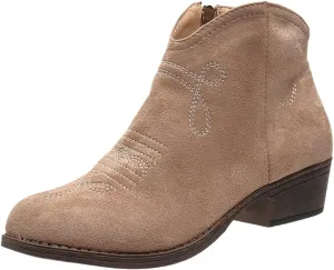 Snow Boots for Women Ankle Womens Western Booties Womens Work Boots Steel Toe Ankle Bootie for Women with Heel Fashion Round Toe Square Toe Slip On Side Zipper