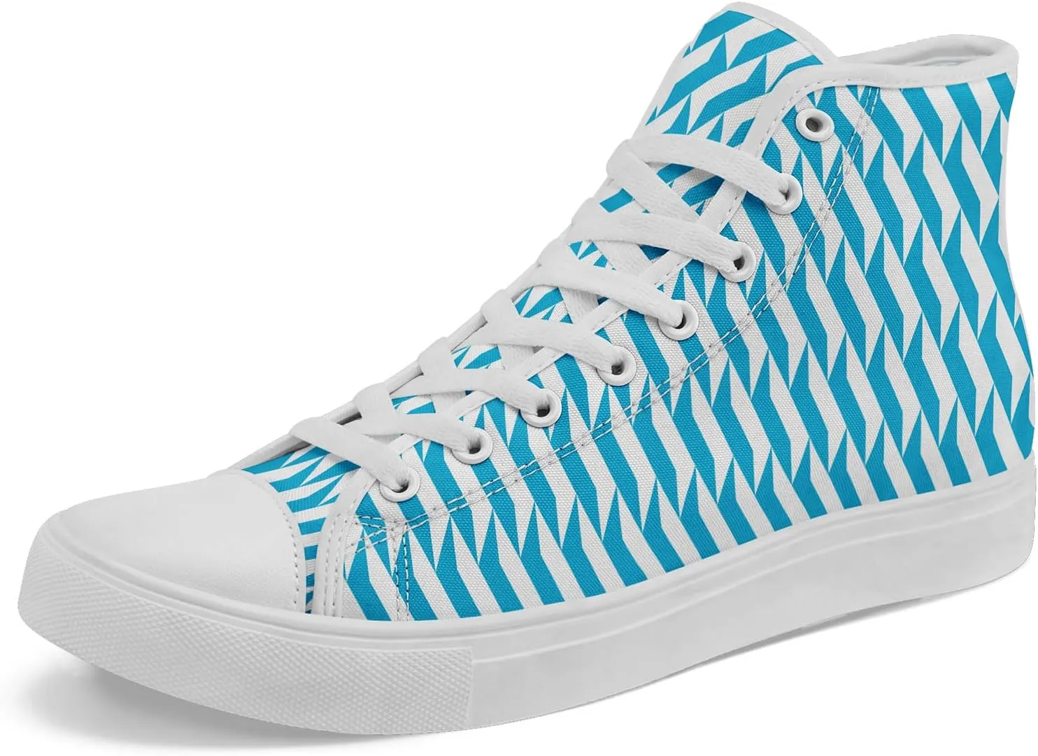 Spring Summer High Top Canvas Sneakers for Boys Girls, Breathable Lightweight Comfortable Rubber Sole Casual Outdoor Shoes