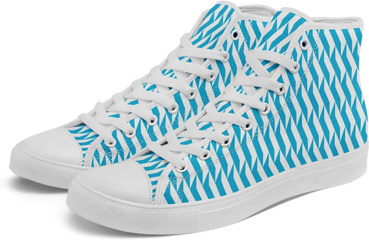 Spring Summer High Top Canvas Sneakers for Boys Girls, Breathable Lightweight Comfortable Rubber Sole Casual Outdoor Shoes