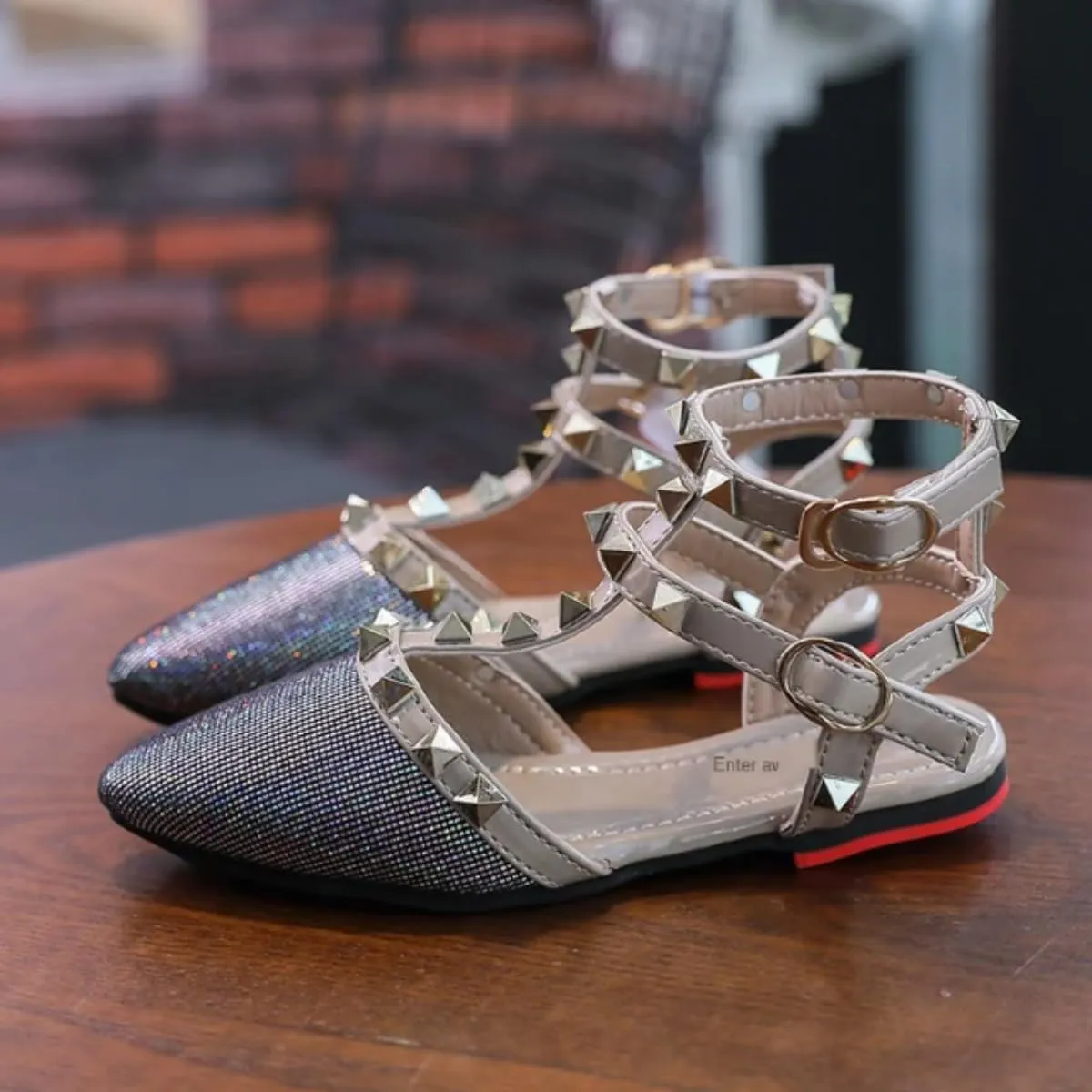 Spring Summer Shoes for girls Mary Jane Style Ankle Strap