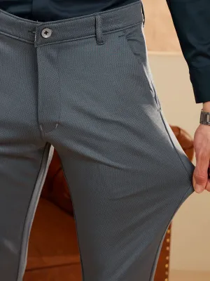 Steel Blue: Stretchable Chinos