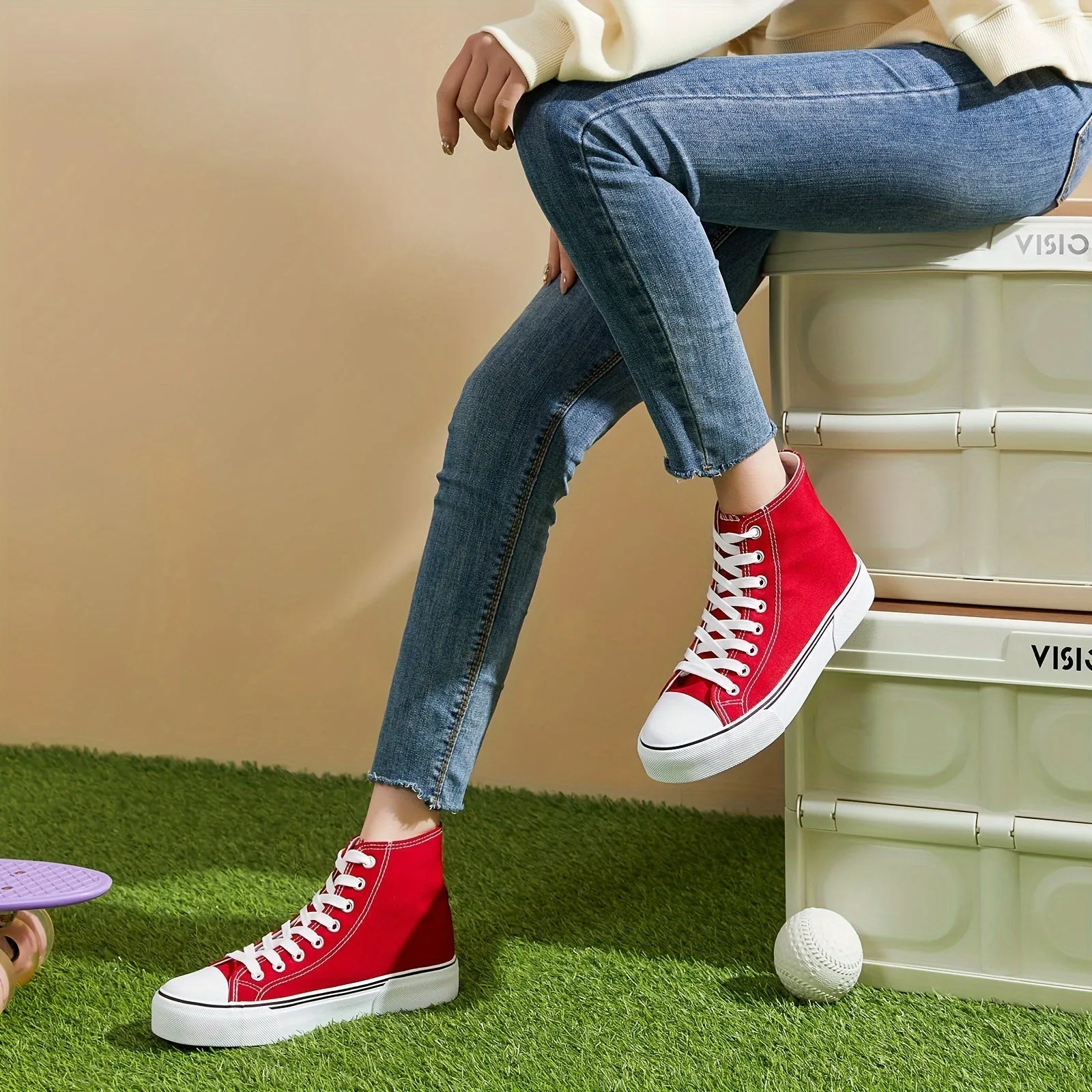 Stella | Chic Canvas Sneakers
