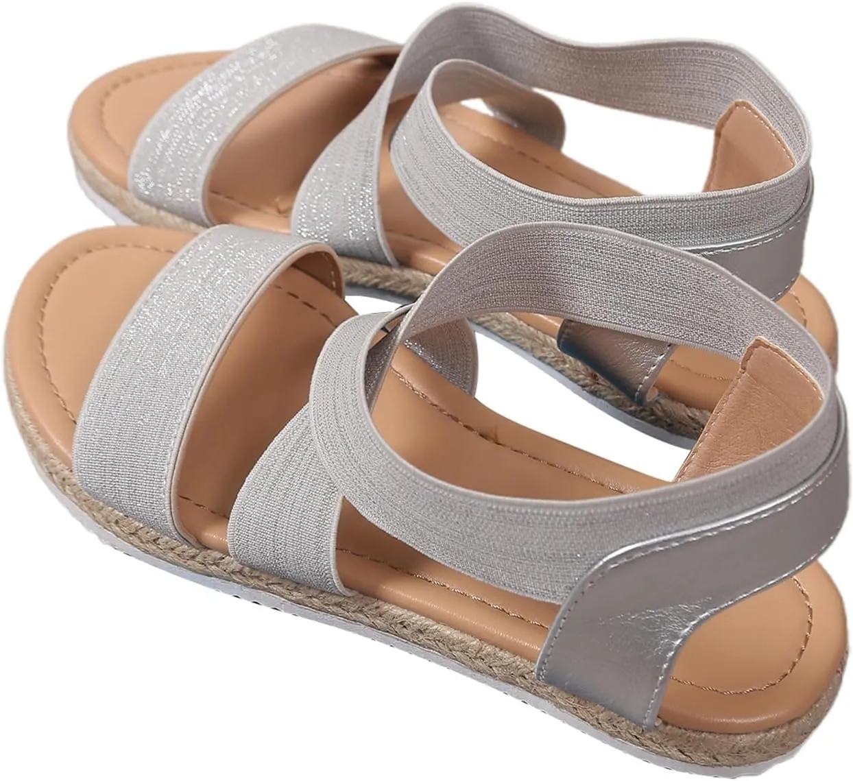 Stylish Women's Sandals - Casual Open Toe Footwear Perfect for Everyday Use Vacation Beach and Date Outfits Summer Flat Design