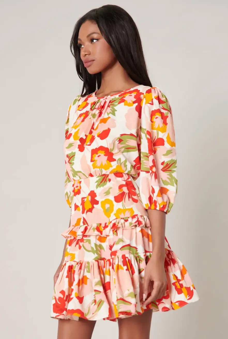 SUGARLIPS KAILUA RUFFLE DRESS