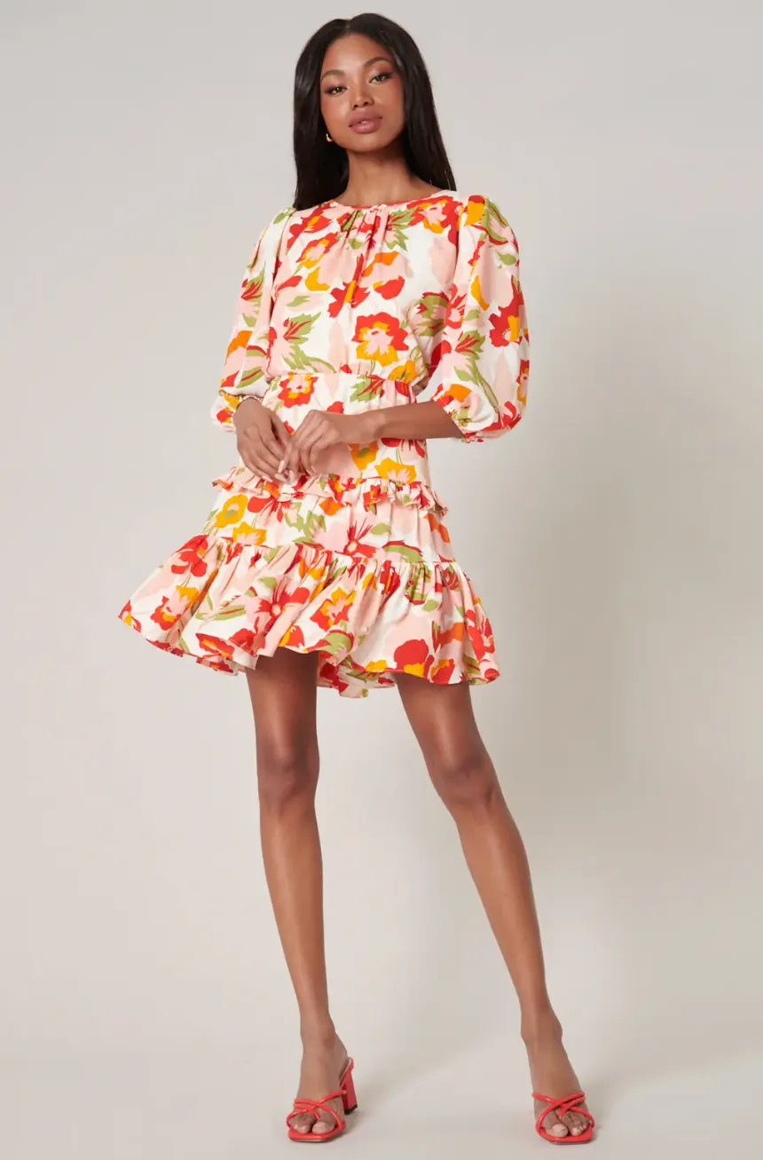 SUGARLIPS KAILUA RUFFLE DRESS