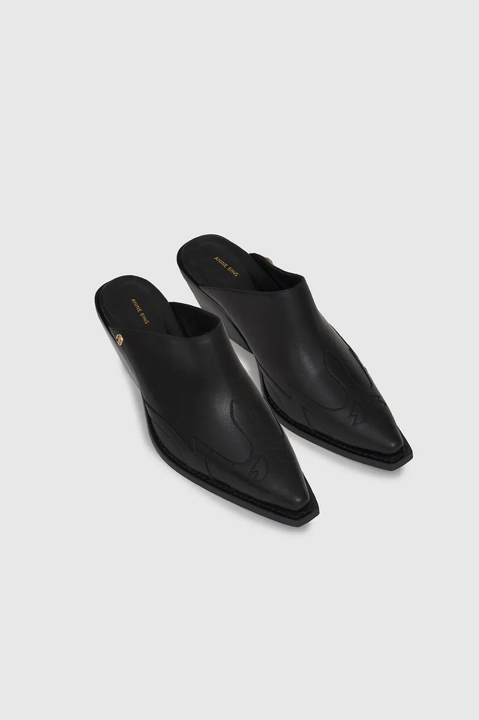 Tania Mules Black