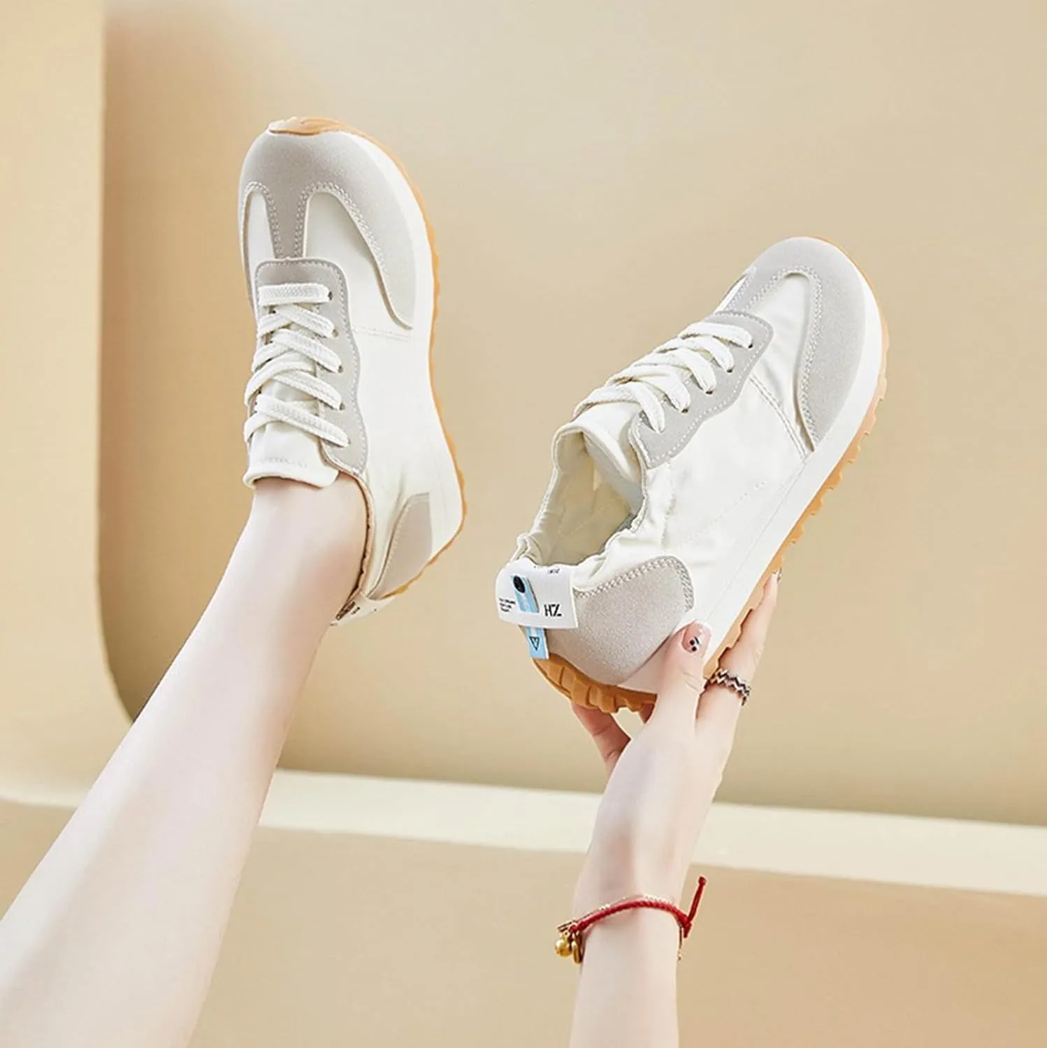 Tennis Shoes Womens Walking Casual Fashion Lace Up Sport Sneakers Comfortable Lightweight Workout Running Shoes