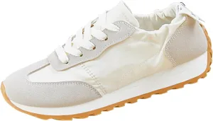 Tennis Shoes Womens Walking Casual Fashion Lace Up Sport Sneakers Comfortable Lightweight Workout Running Shoes