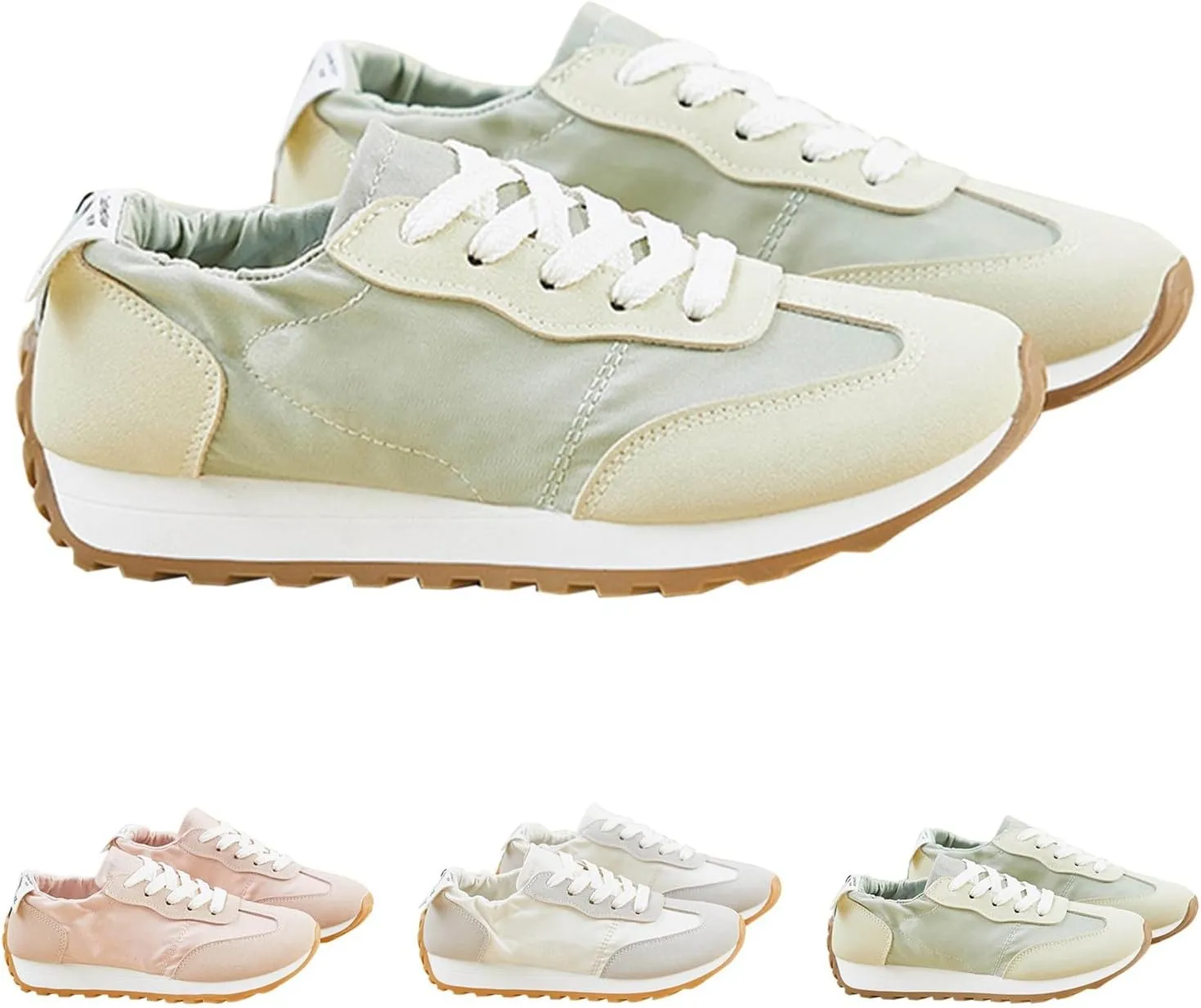 Tennis Shoes Womens Walking Casual Fashion Lace Up Sport Sneakers Comfortable Lightweight Workout Running Shoes