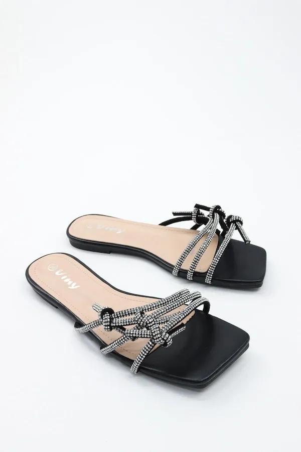 Viny - Women's Knot Flat Sandals