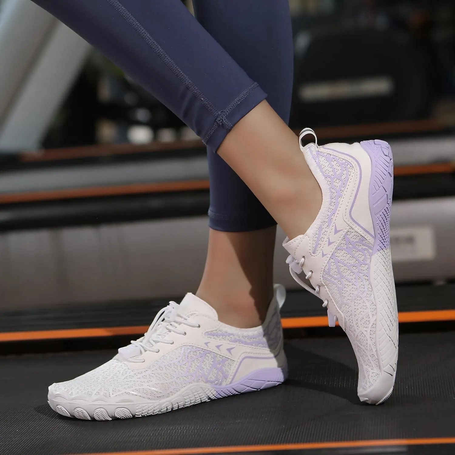 Wide Toe Box Shoes Women Beach Swim Shoes Waterproof Sport Shoe Breathable Slip-on Sneakers Barefoot Minimalist Shoe