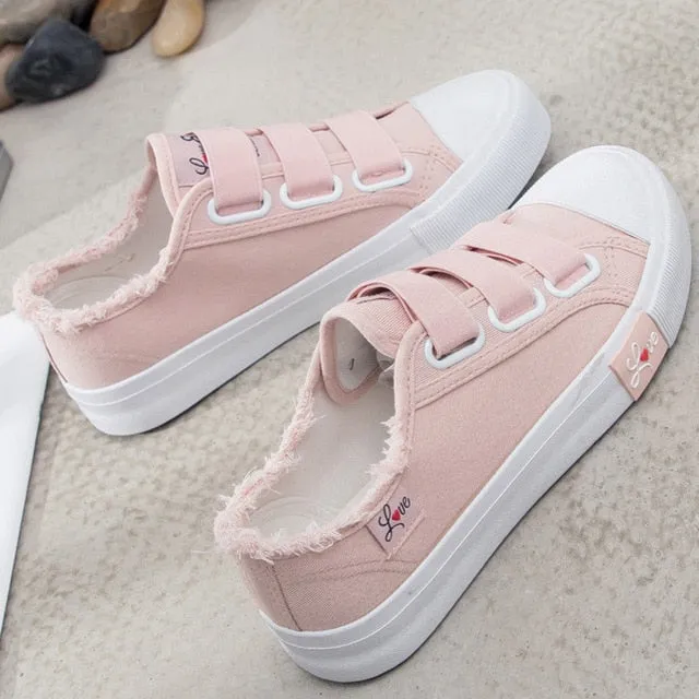 Women fashion Sneakers Canvas
