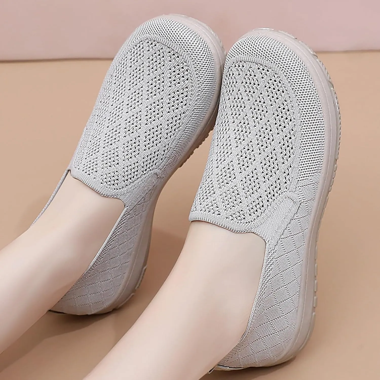 Women Running Shoes Gym Workout Training Walking Sneakers Orthopedic Arch Support Athletic Lightweight Mesh Sneakers