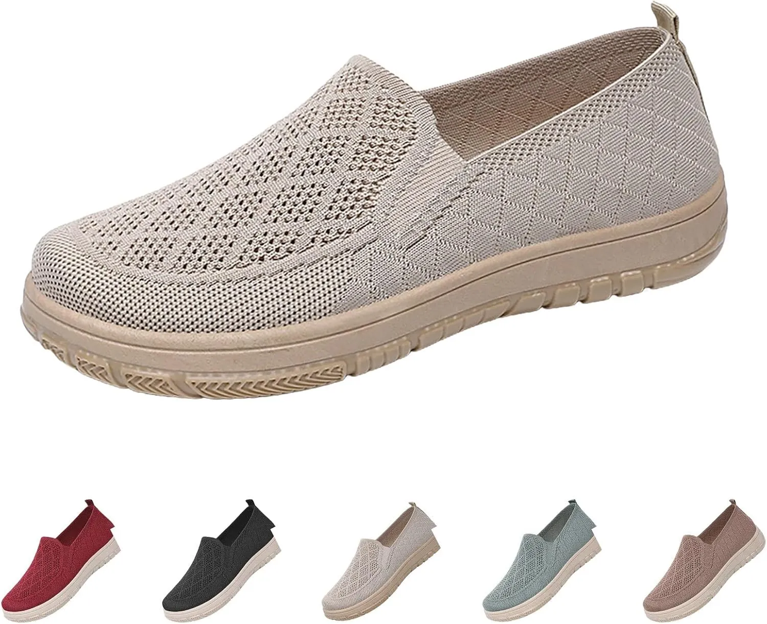 Women Running Shoes Gym Workout Training Walking Sneakers Orthopedic Arch Support Athletic Lightweight Mesh Sneakers