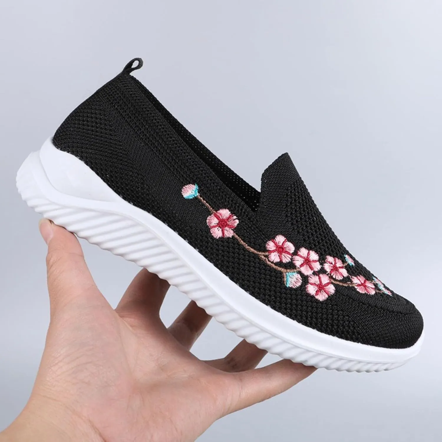 Women Walking Sneakers Lightweight Breathable Running Shoes Non Slip Athletic Sneakers Workout Casual Sports Shoes