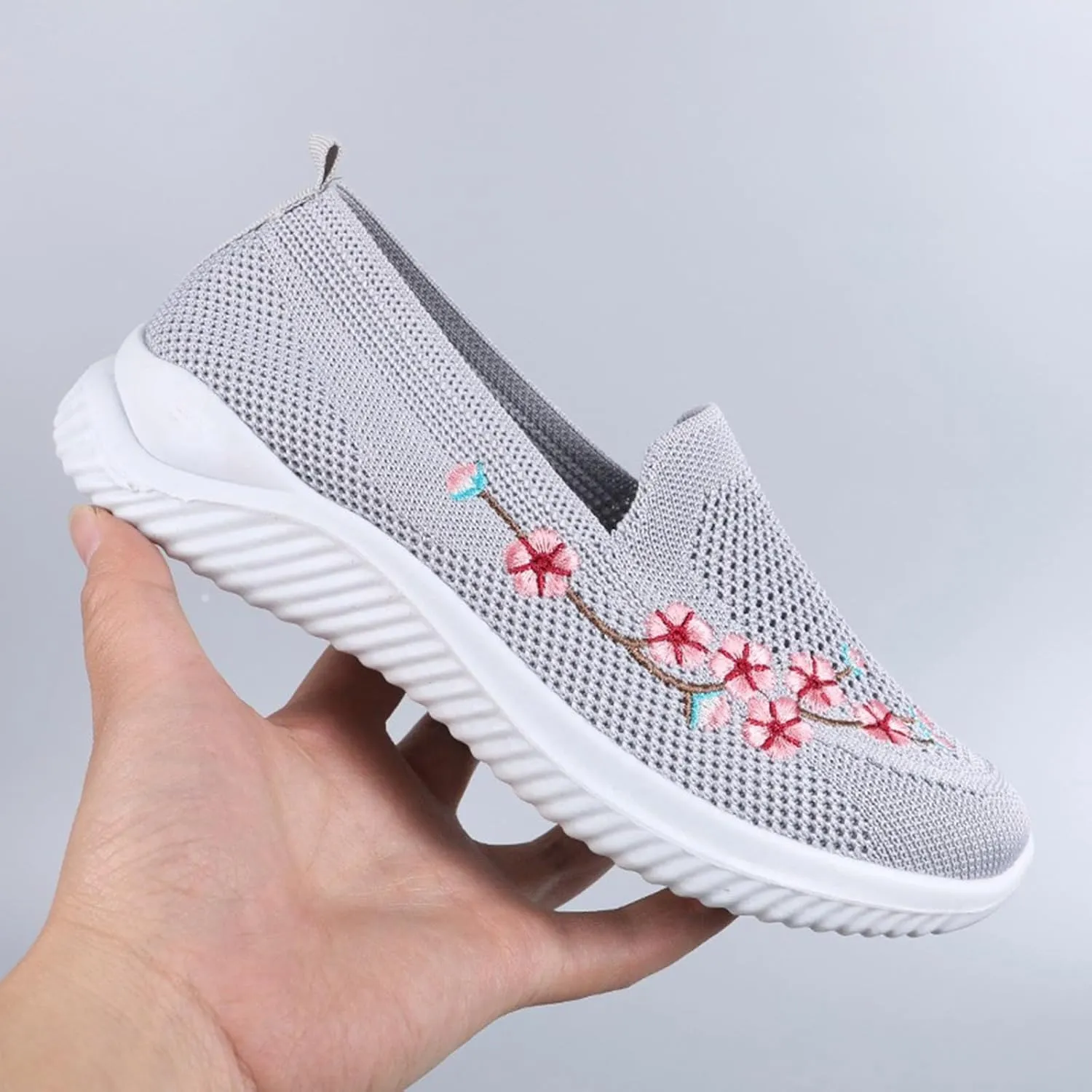 Women Walking Sneakers Lightweight Breathable Running Shoes Non Slip Athletic Sneakers Workout Casual Sports Shoes