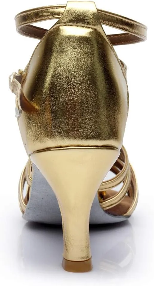 Women'S Sandals Size 8 With Arch Support Fashion Latin Dancing Shoes Women Ballroom Dance Shoes Women Wedges Sandals