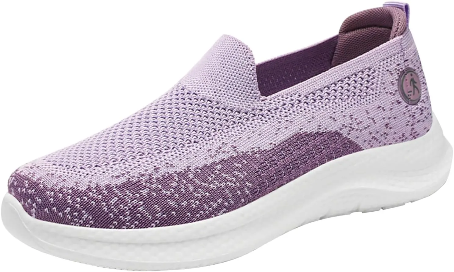 Women's Slip On Mesh Casual Walking Sneakers Comfortable Breathable Soft Sole Non-Slip Running Jogging Shoes