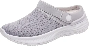 Womens Slip On Shoes Lightweight Walking Shoes Work Non Slip Sneakers Shoes Women's Gym Workout Sneaker
