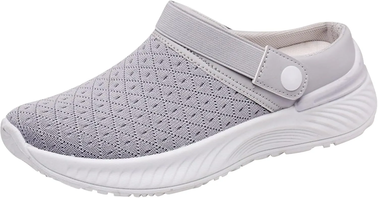 Womens Slip On Shoes Lightweight Walking Shoes Work Non Slip Sneakers Shoes Women's Gym Workout Sneaker