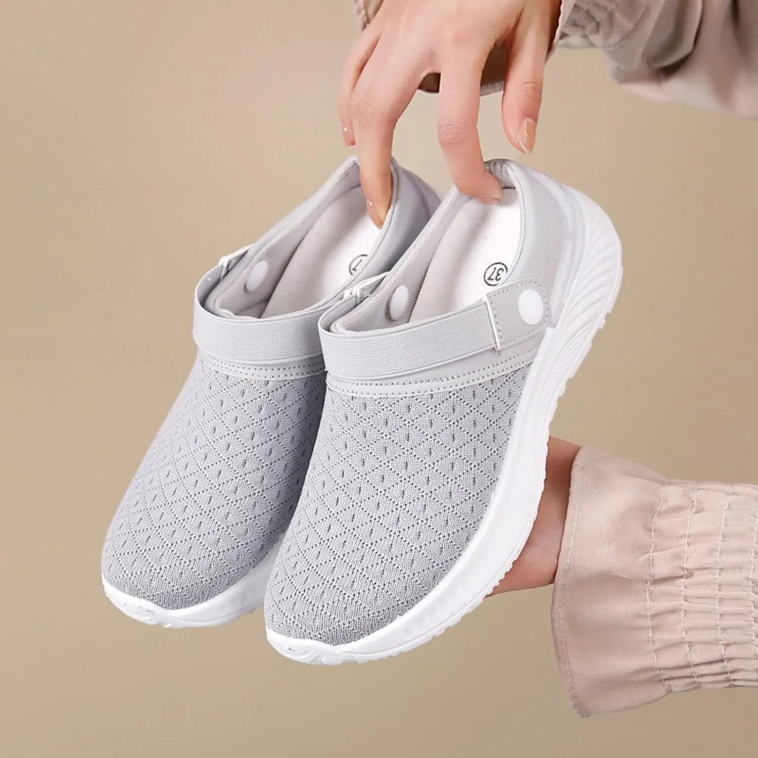 Womens Slip On Shoes Lightweight Walking Shoes Work Non Slip Sneakers Shoes Women's Gym Workout Sneaker