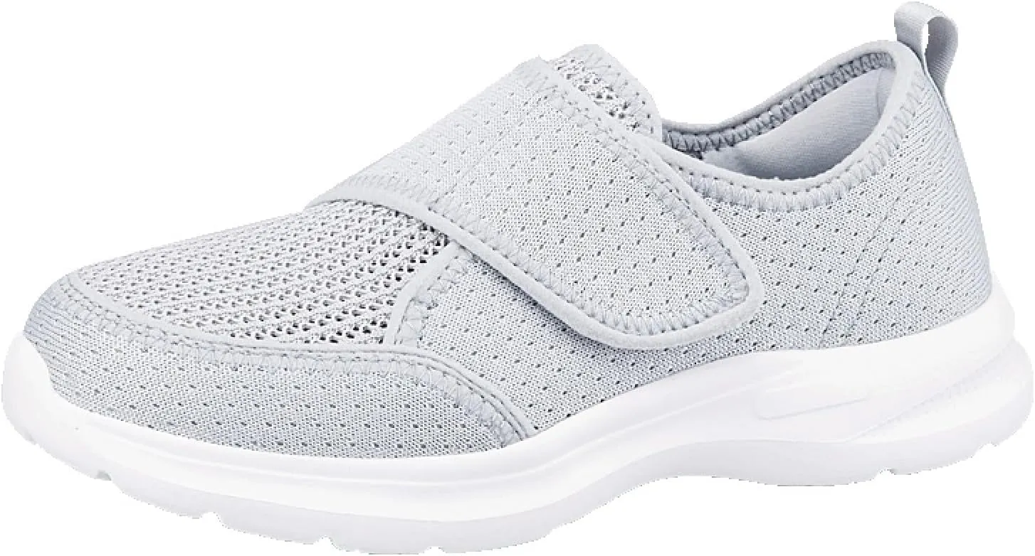 Women's Slip on Walking Sneaker Lightweight Fashion Tennis Shoes Casual Non Slip Flat Bottom Athletic Shoes