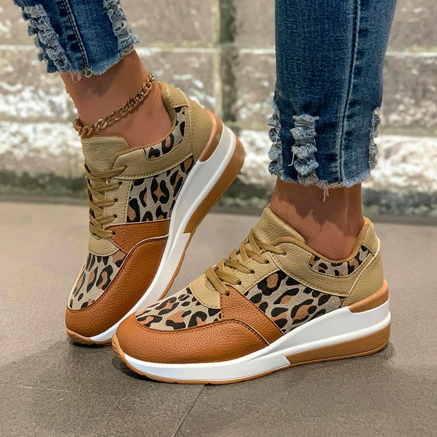 Womens Tennis Shoes Non Slip Restaurant Shoes Lightweight Gym Workout Shoes Womens Mesh Orthopedic Sneakers