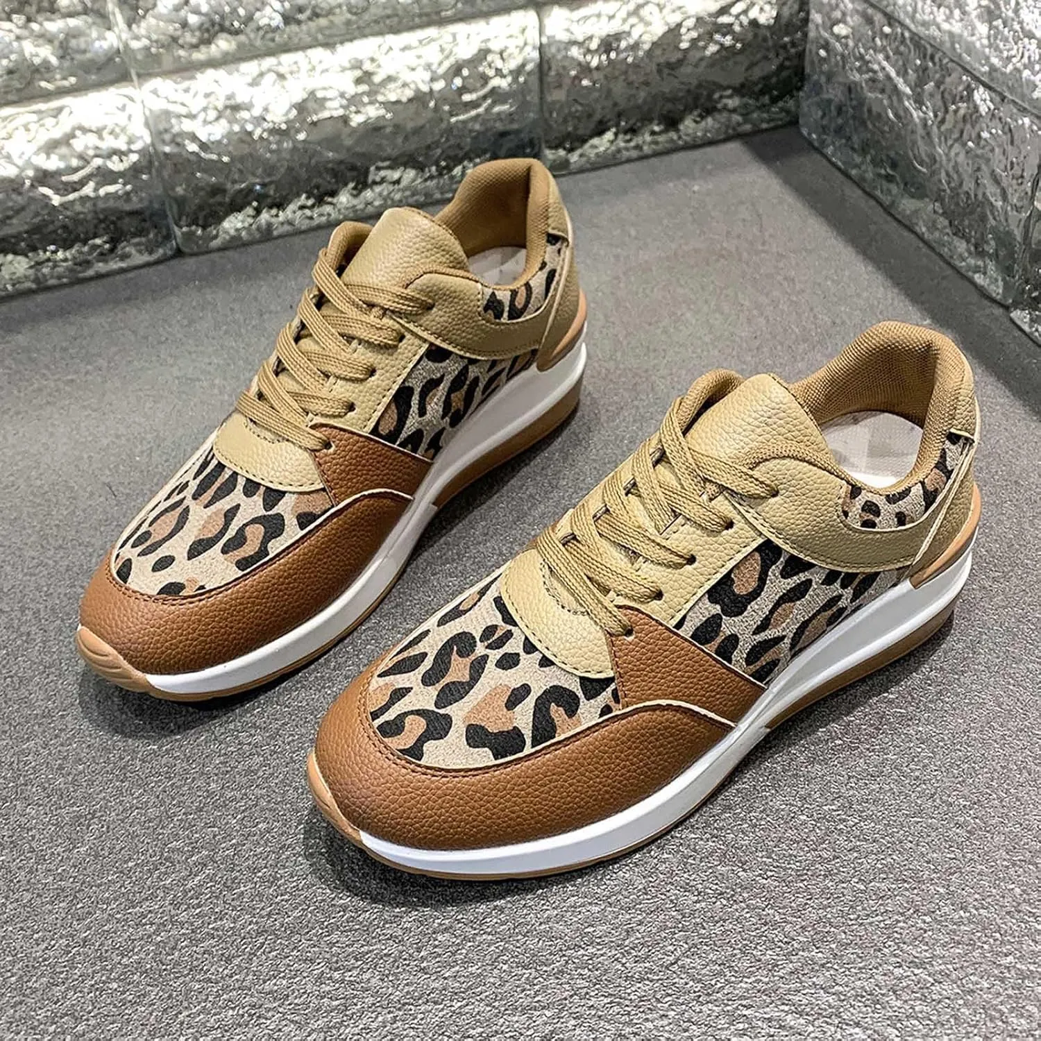 Womens Tennis Shoes Non Slip Restaurant Shoes Lightweight Gym Workout Shoes Womens Mesh Orthopedic Sneakers