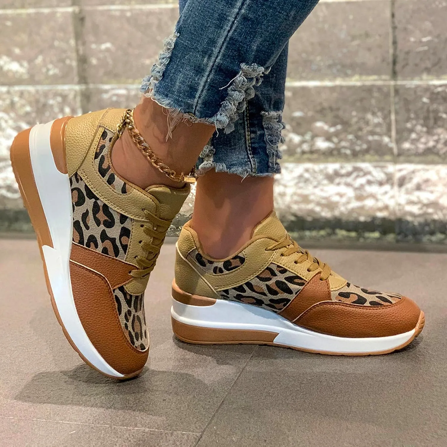 Womens Tennis Shoes Non Slip Restaurant Shoes Lightweight Gym Workout Shoes Womens Mesh Orthopedic Sneakers