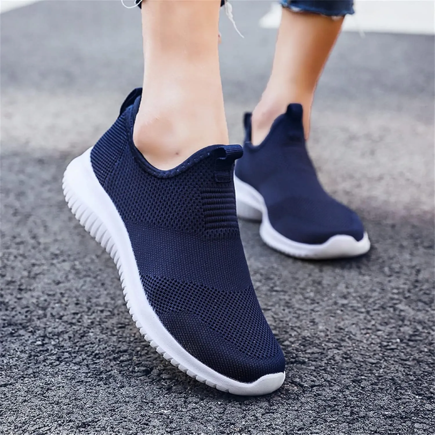 Womens Tennis Shoes Womens Sneakers Walking Shoes Breathable Running Shoes Lightweight Shoes Non Slip Workout Shoes