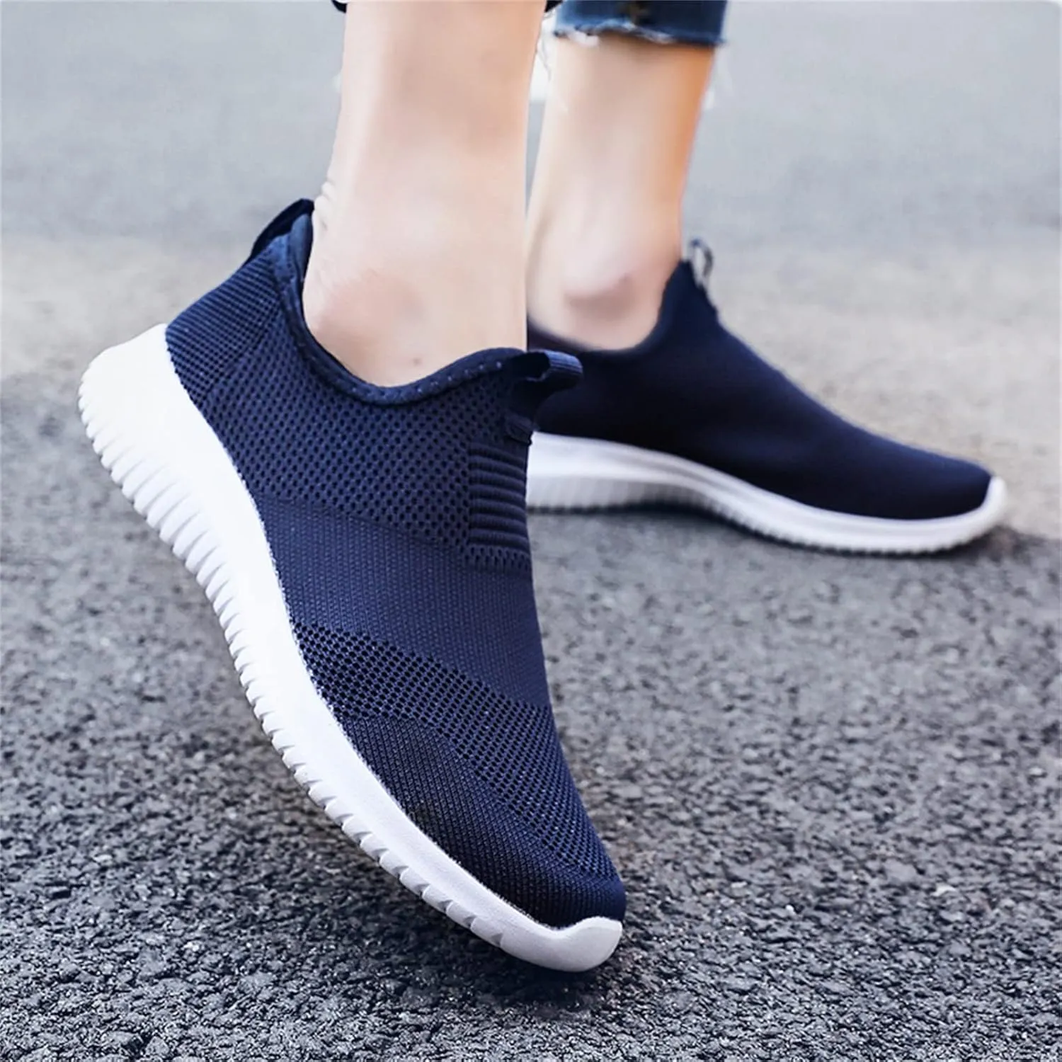 Womens Tennis Shoes Womens Sneakers Walking Shoes Breathable Running Shoes Lightweight Shoes Non Slip Workout Shoes