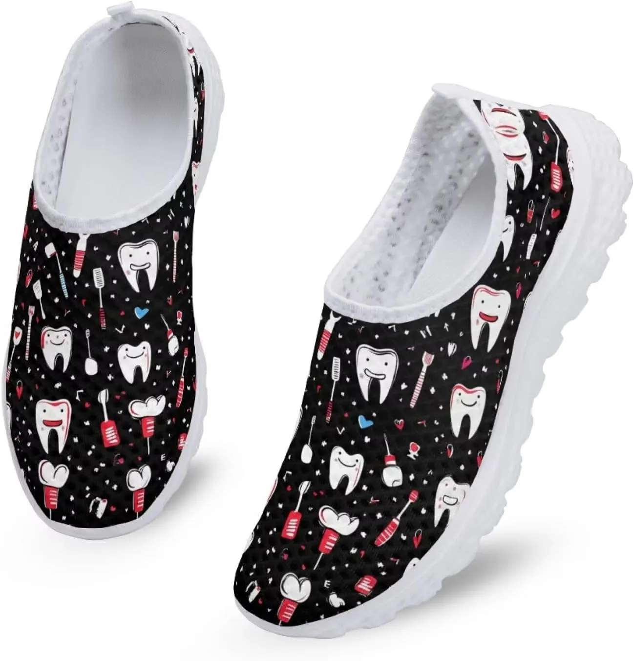 Womens Walking Shoes Casual Workout Running Sneakers Tennis Mesh Loafers