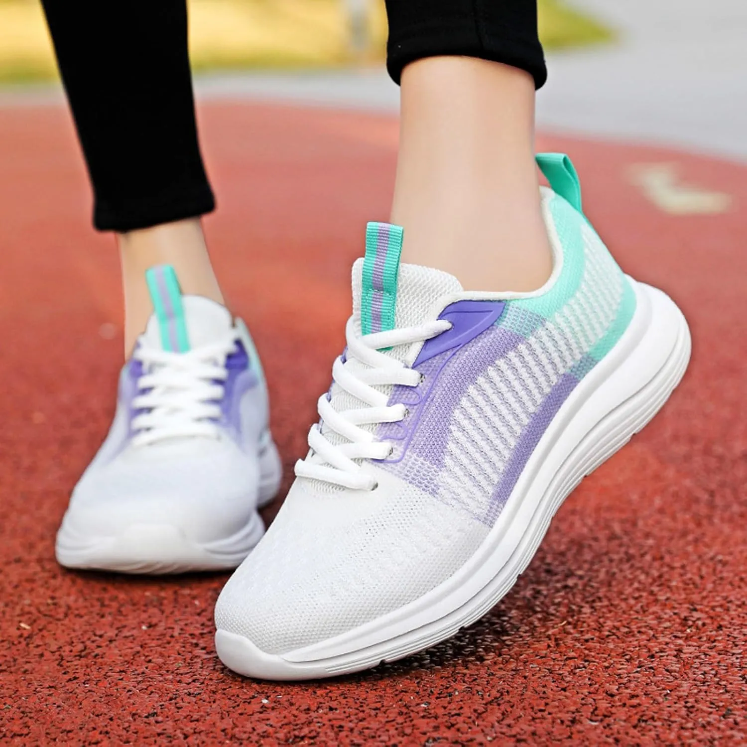 Womens Walking Sneakers Women's Running Shoes Lightweight Fashion Sneakers Non Slip Tennis Shoes Workout Sneakers