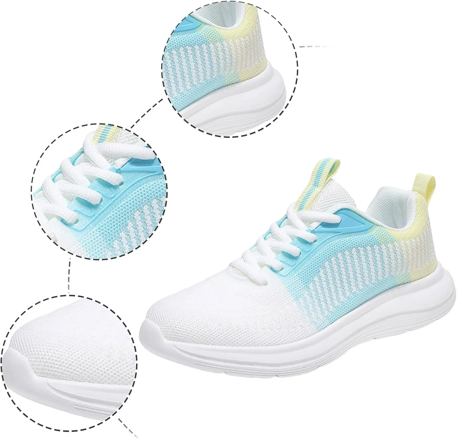 Womens Walking Sneakers Women's Running Shoes Lightweight Fashion Sneakers Non Slip Tennis Shoes Workout Sneakers